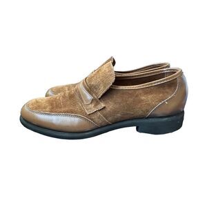 Ground Pounders Leather and Suede Loafers